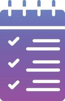 Tasks Vector Icon