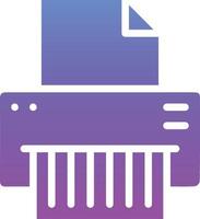 Paper Shredder Vector Icon