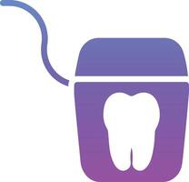 Dental Floss Vector Icon