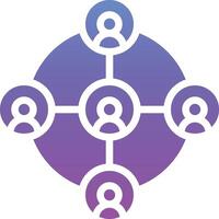User Connection Vector Icon