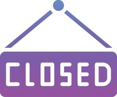 Closed Tag Vector Icon