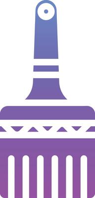 Basting Brush Vector Icon