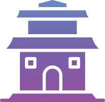 Pagoda Vector Icon