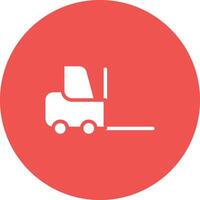 Forklift Vector Icon