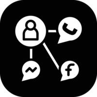 Social Network Vector Icon