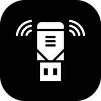 USB Wifi Vector Icon