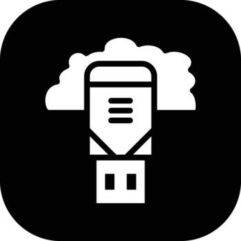 Cloud USB Vector Icon