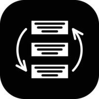 Rearrange Tasks Vector Icon