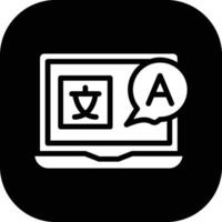 Language Course Vector Icon