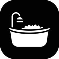 Bathtub Vector Icon