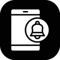 Smartphone Alarm Vector Icon