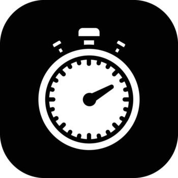 icono de vector de temporizador