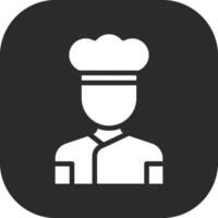 icono de vector de chef