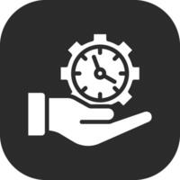 icono de vector de gestión de tiempo