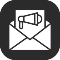 icono de vector de marketing por correo electrónico