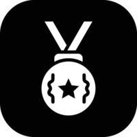 Bronze Medal Vector Icon