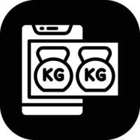 Kettlebell Vector Icon