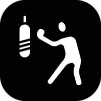 icono de vector de boxeo