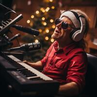 AI generated christmas music playlists to avoid by jeff dahmer, photo