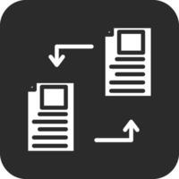 Documents Exchange Vector Icon