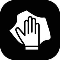 Wipe with Hand Vector Icon