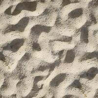 AI generated Photo of beach sand background. Seamless realistic pattern. High quality. AI Generative