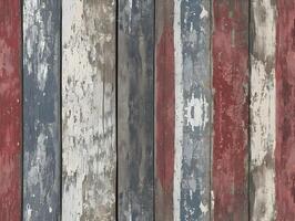 AI generated Vertical wood board textures with different dark and red colors. High quality. AI Generative photo