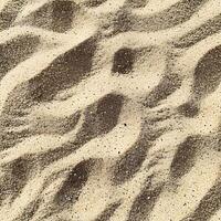 AI generated Photo of beach sand background. Seamless realistic pattern. High quality. AI Generative