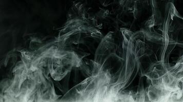 Abstract Smoke Fog and Mist Effect Swirling Surreal Shapes Background video