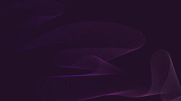 Seamless Lopping Animation of Abstract Future Modern Wave Background Design video