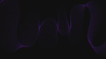 Seamless Lopping Animation of Abstract Future Modern Wave Background Design video