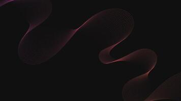 Seamless Lopping Animation of Abstract Future Modern Wave Background Design video