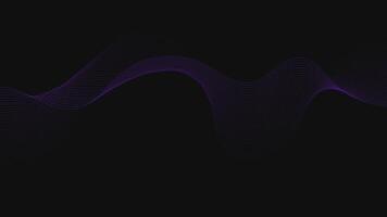 Seamless Lopping Animation of Abstract Future Modern Wave Background Design video