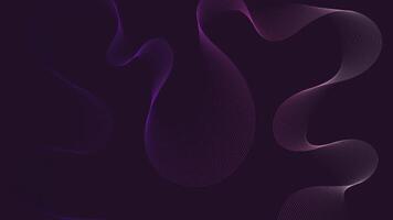 Seamless Lopping Animation of Abstract Future Modern Wave Background Design video