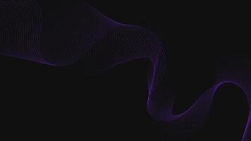 Seamless Lopping Animation of Abstract Future Modern Wave Background Design video