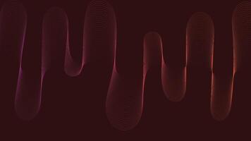 Seamless Lopping Animation of Abstract Future Modern Wave Background Design video