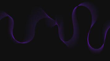 Seamless Lopping Animation of Abstract Future Modern Wave Background Design video