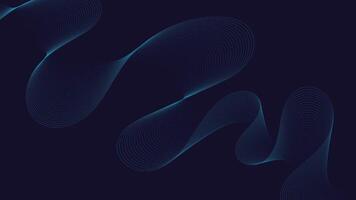 Seamless Lopping Animation of Abstract Future Modern Wave Background Design video