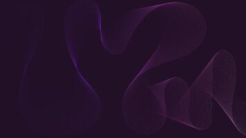 Seamless Lopping Animation of Abstract Future Modern Wave Background Design video