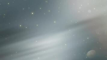 een sterrenhemel nacht lucht met een helder licht video