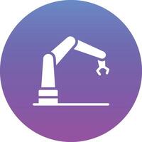 Robotic Arm Vector Icon