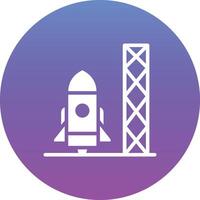 Space Shuttle Vector Icon