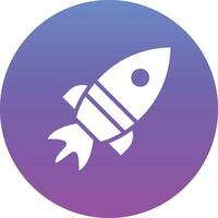 Space Booster Vector Icon