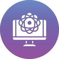 Quantum Computing Vector Icon