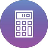 icono de vector de calculadora