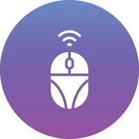 Wireless Mouse Vector Icon