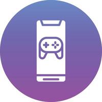 Mobile Game Console Vector Icon