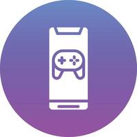 Mobile Game Console Vector Icon