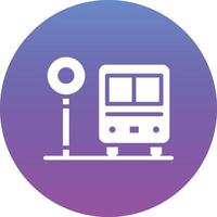 Bus Stop Vector Icon