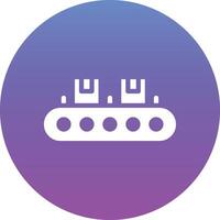 Conveyor Belt Vector Icon